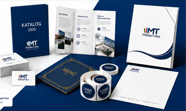 MatbaaTrakya katalog, broşür, menü, etiket ve kurumsal dosya baskı örnekleri